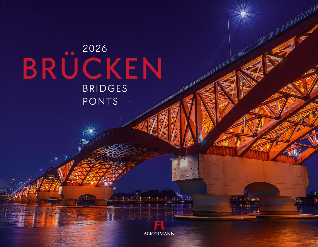 Produktbild: Brücken Kalender 2026 | Ackermann Kunstverlag GmbH