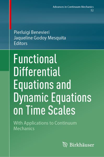 Produktbild: Functional Differential Equations and Dynamic Equations on Time Scales