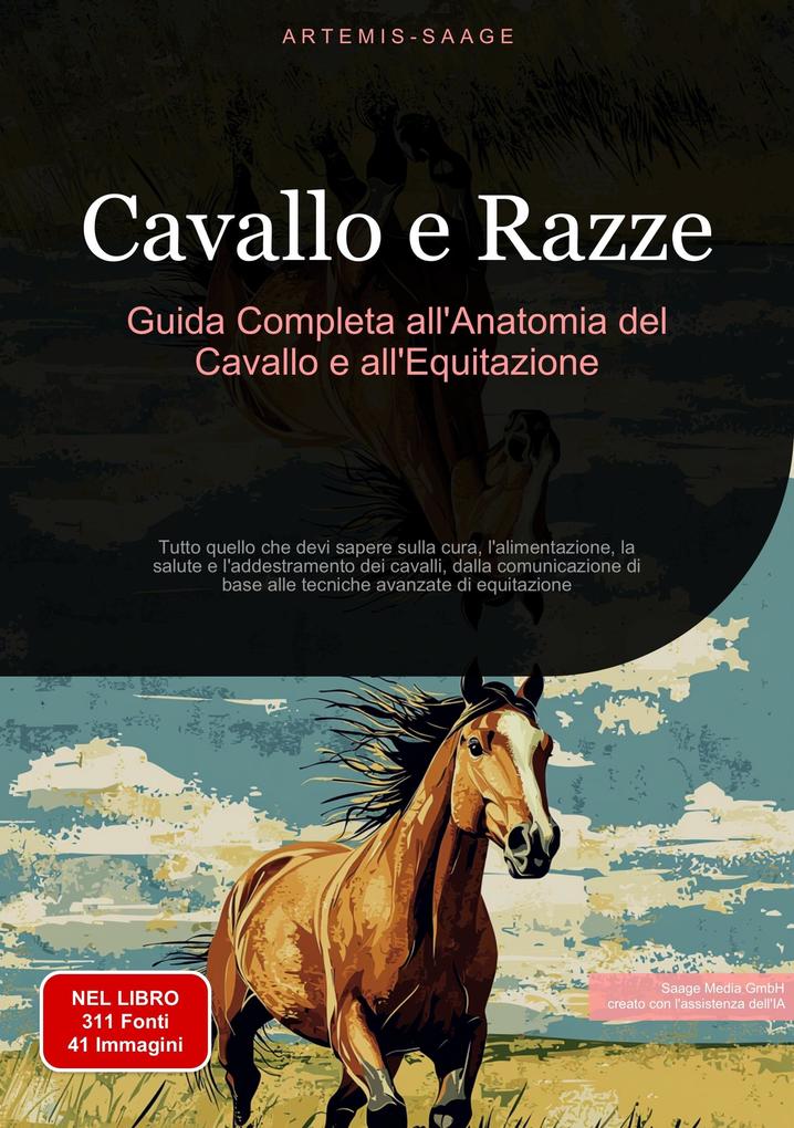Produktbild: Cavallo e Razze: Guida Completa all'Anatomia del Cavallo e all'Equitazione | Artemis Saage