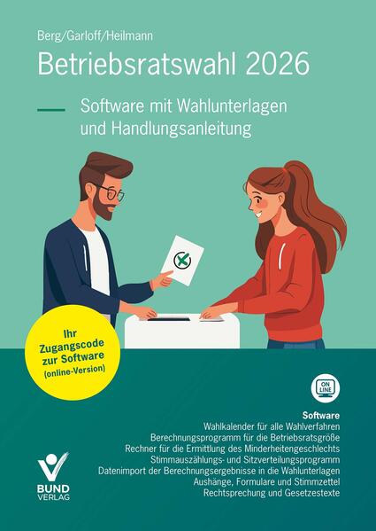 Produktbild: Betriebsratswahl 2026 | Peter Berg, Micha Heilmann, Gregory Garloff