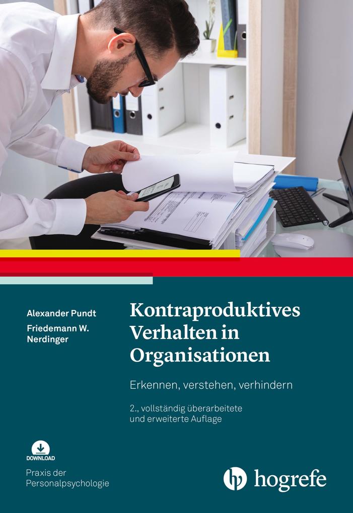 Produktbild: Kontraproduktives Verhalten in Organisationen | Alexander Pundt, Friedemann W. Nerdinger