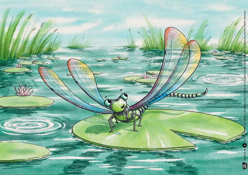 Weitere Ansicht: Von Larven und Libellen. Mit Kindern über den Tod und das Danach philosophieren. Kamishibai Bildkartenset