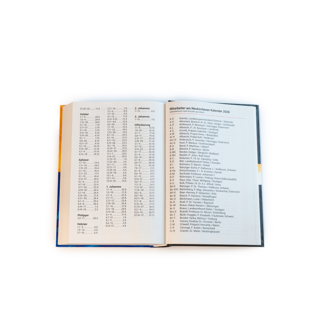 Weitere Ansicht: Neukirchener Kalender 2026 - Große Buchausgabe