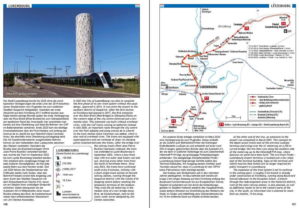 Weitere Ansicht: Tram Atlas Westeuropa/Western Europe | Robert Schwandl