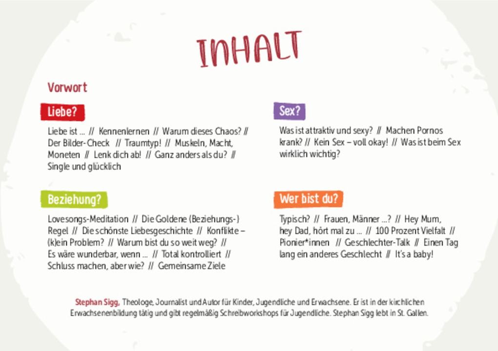 Weitere Ansicht: Sexualität, Liebe, Identität | Stephan Sigg