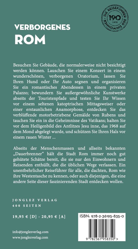 Weitere Ansicht: Verborgenes Rom | Ginevra Lovatelli, Adriano Morabito, Marco Gradozzi