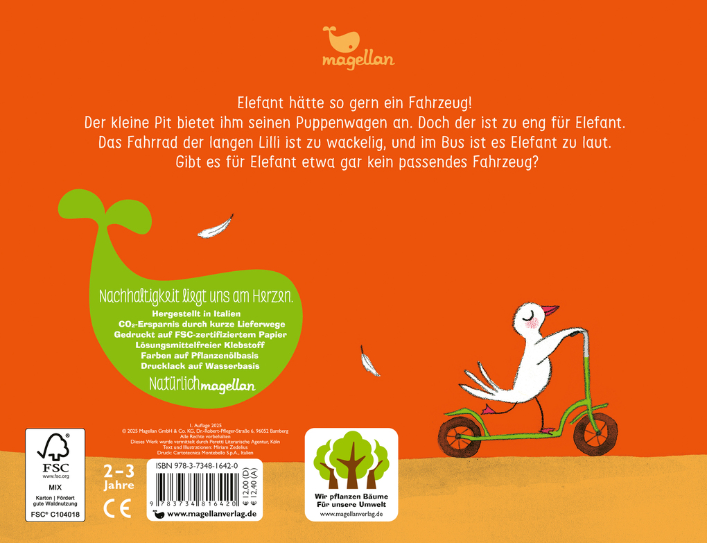 Weitere Ansicht: Elefant fährt los | Miriam Zedelius