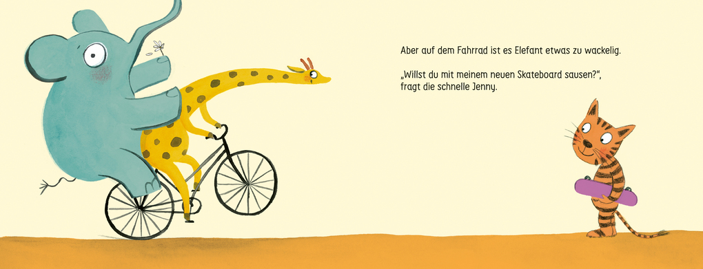 Weitere Ansicht: Elefant fährt los | Miriam Zedelius