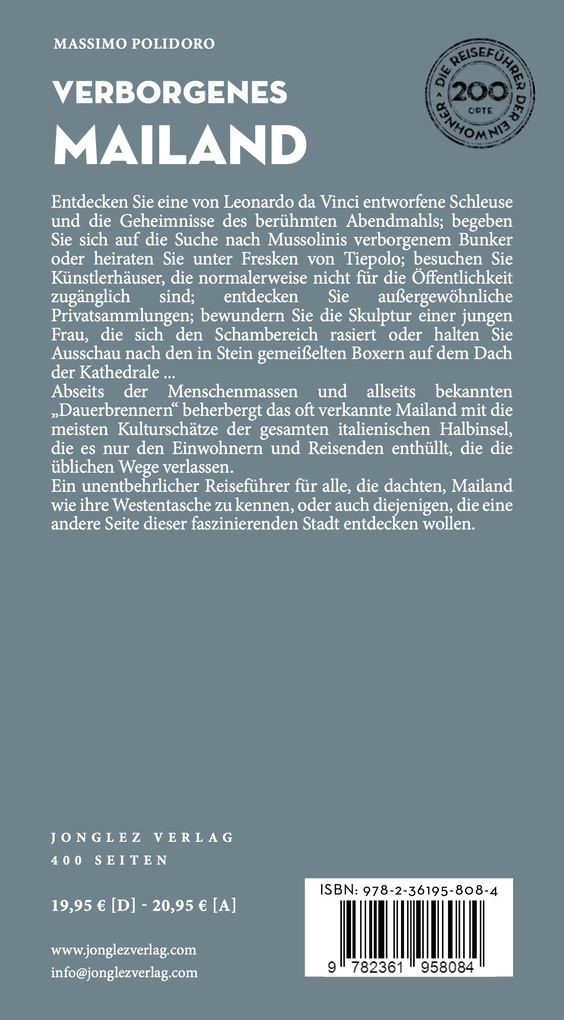 Weitere Ansicht: Verborgenes Mailand | Massimo Polidoro