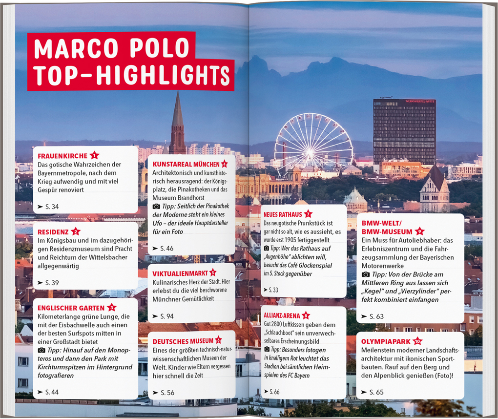 Weitere Ansicht: MARCO POLO Reiseführer München | Amadeus Danesitz, Karl Forster, Alexander Wulkow