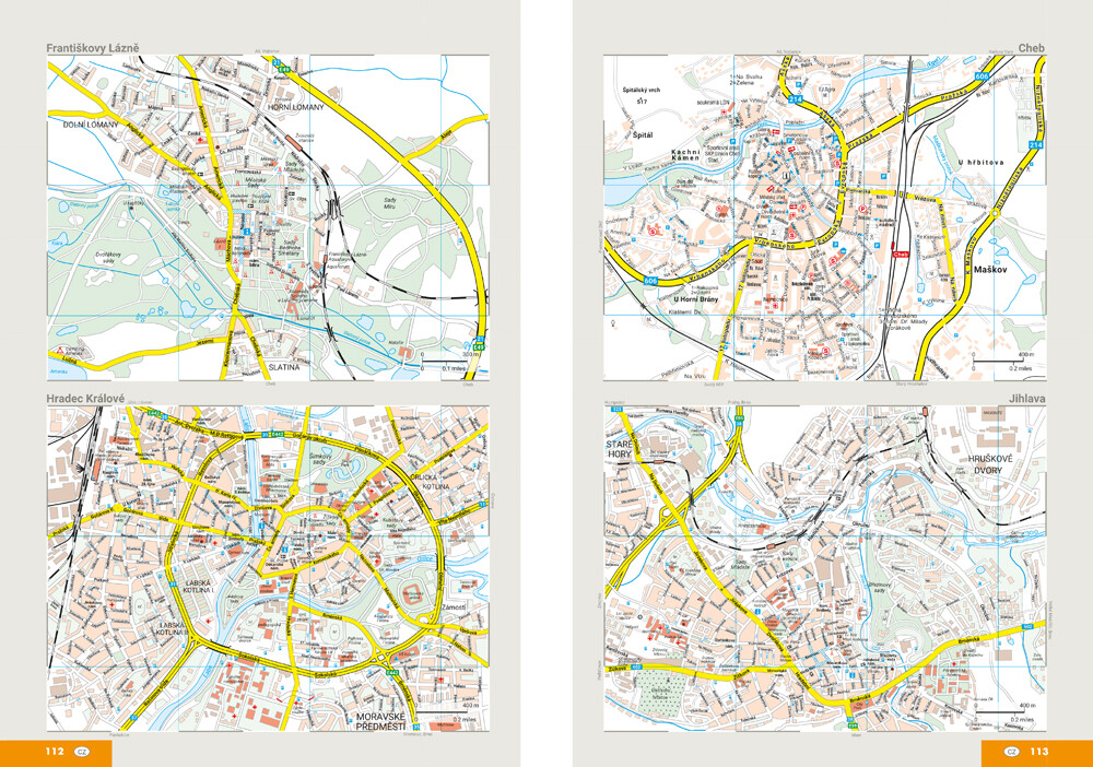 Weitere Ansicht: MARCO POLO Reiseatlas Tschechische Republik 1:200.000