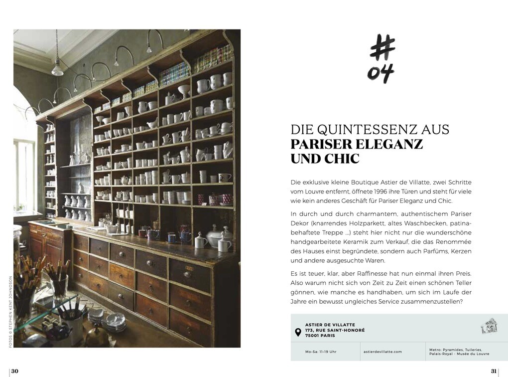 Weitere Ansicht: Soul of Paris 30 einzigartige Erlebnisse | Thomas Jonglez