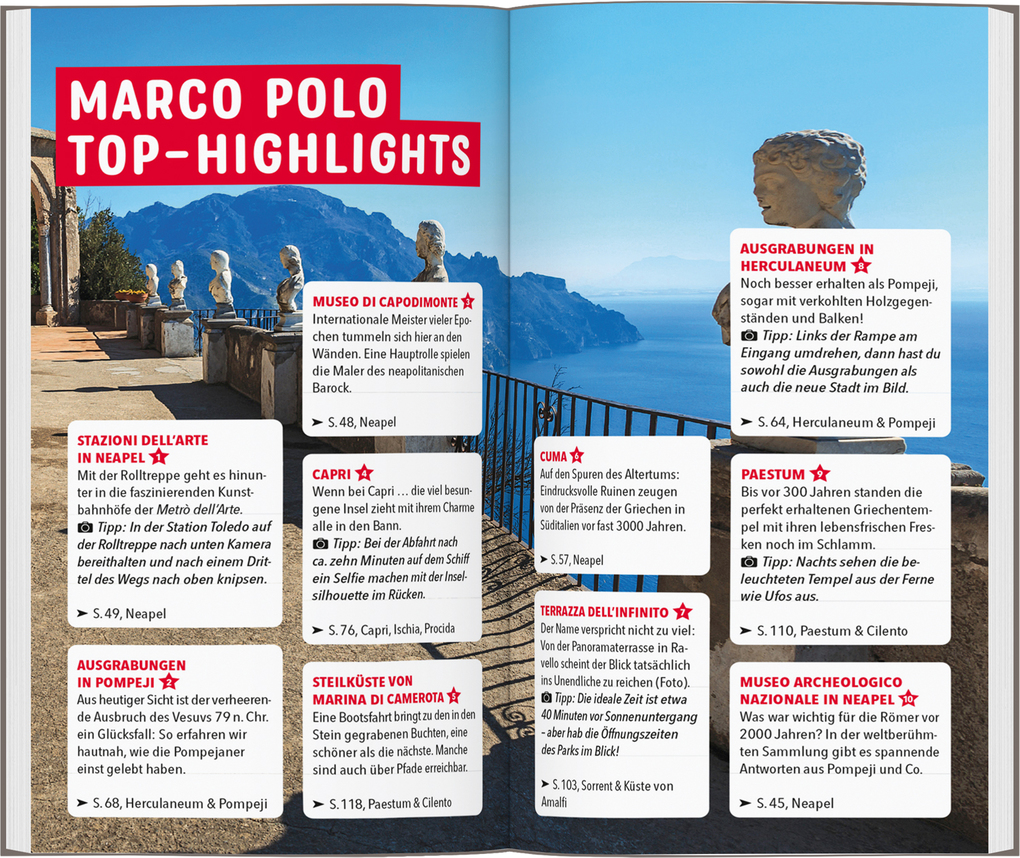 Weitere Ansicht: MARCO POLO Reiseführer Golf von Neapel, Amalfi, Ischia, Capri, Pompeji, Cilento | Stefanie Sonnentag