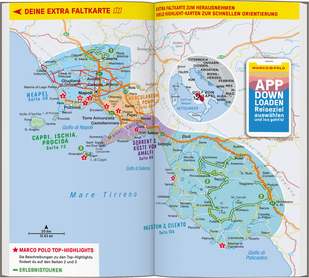 Weitere Ansicht: MARCO POLO Reiseführer Golf von Neapel, Amalfi, Ischia, Capri, Pompeji, Cilento | Stefanie Sonnentag