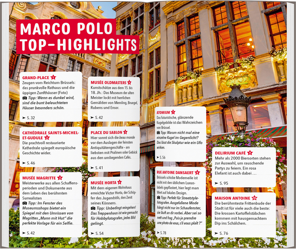 Weitere Ansicht: MARCO POLO Reiseführer Brüssel | Sven Claude Bettinger, Moritz Stadler, Michael Schneider