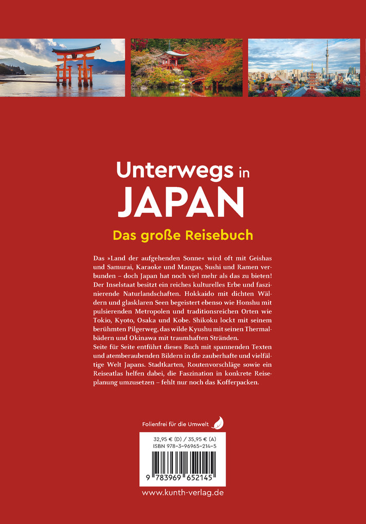 Weitere Ansicht: KUNTH Unterwegs in Japan | Jutta M. Ingala, Andrea Lammert, Sibylle von Kapff, Kerstin Majewski, Martin Waller