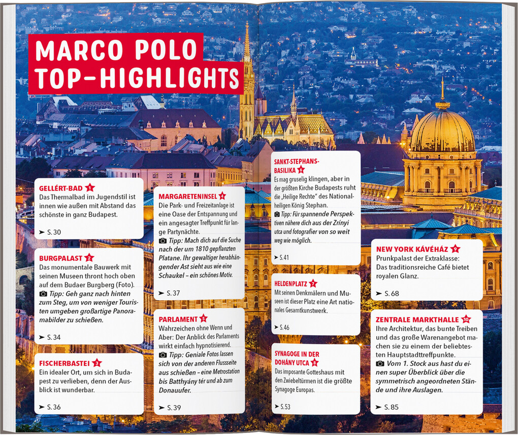 Weitere Ansicht: MARCO POLO Reiseführer Budapest | Lisa Erzsa Weil, Rita Stiens