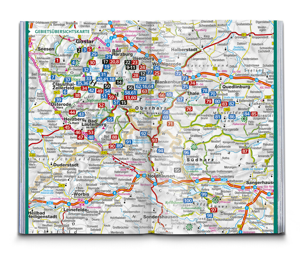Weitere Ansicht: KOMPASS Wanderlust Harz