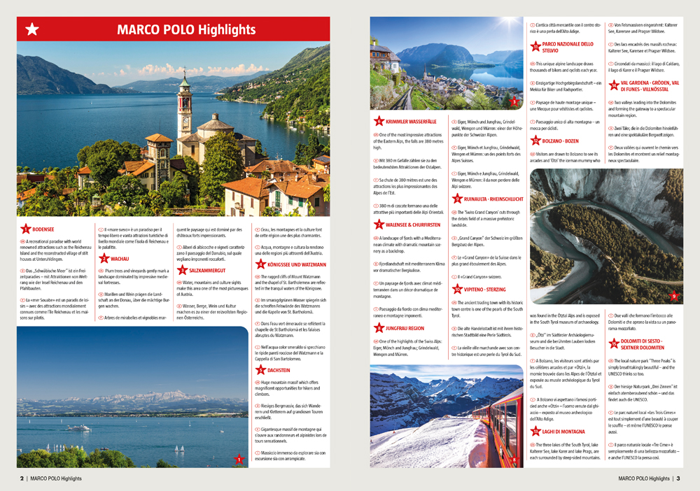 Weitere Ansicht: MARCO POLO Reiseatlas Alpen, Norditalien 1:300.000