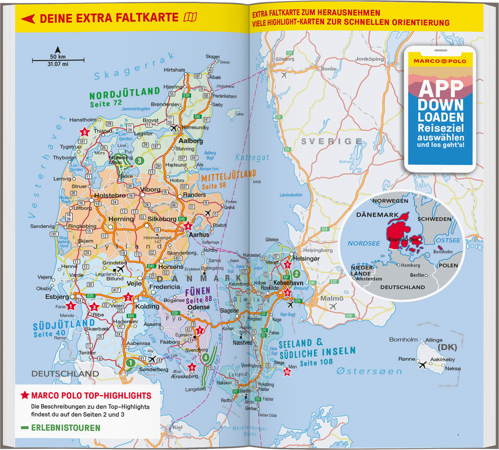 Weitere Ansicht: MARCO POLO Reiseführer Dänemark | Carina Tietz, Thomas Eckert, Christoph Schumann