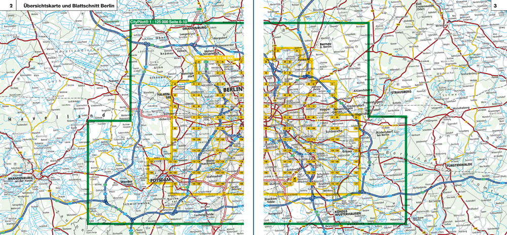 Weitere Ansicht: ADAC Autofahreratlas Berlin 1:14.000