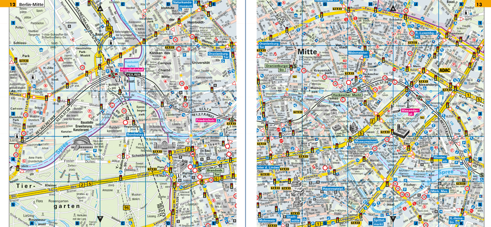 Weitere Ansicht: ADAC Autofahreratlas Berlin 1:14.000