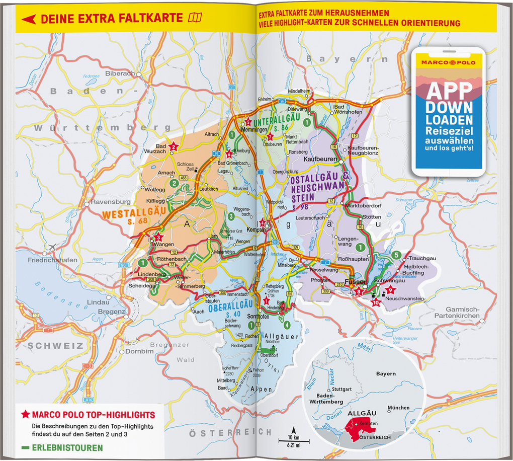Weitere Ansicht: MARCO POLO Reiseführer Allgäu | Barbara Kettl-Römer, Andrea Reidt