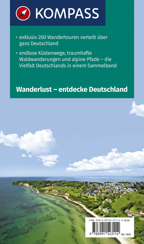 Weitere Ansicht: KOMPASS Wanderlust Deutschland