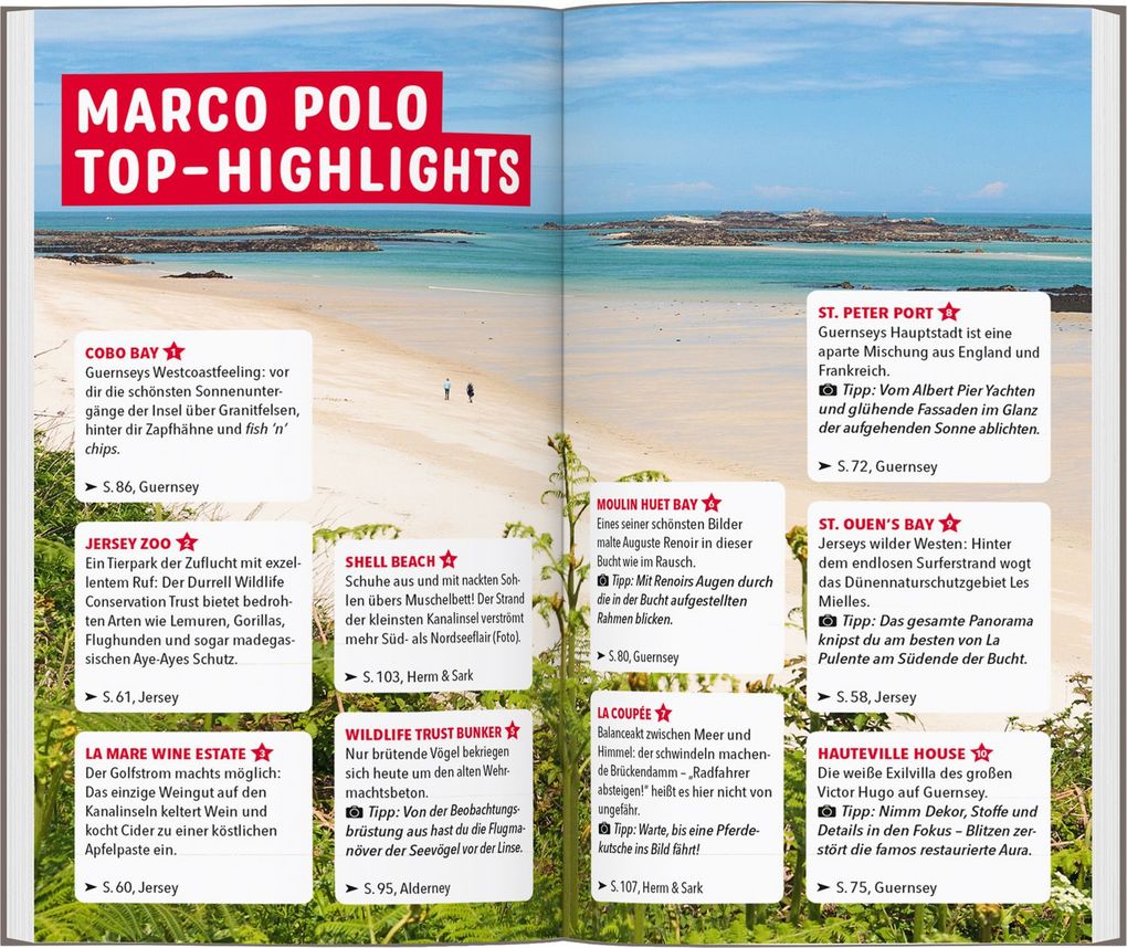Weitere Ansicht: MARCO POLO Reiseführer Kanalinseln, Jersey, Guernsey, Sark, Herm, Alderney | Martin Müller