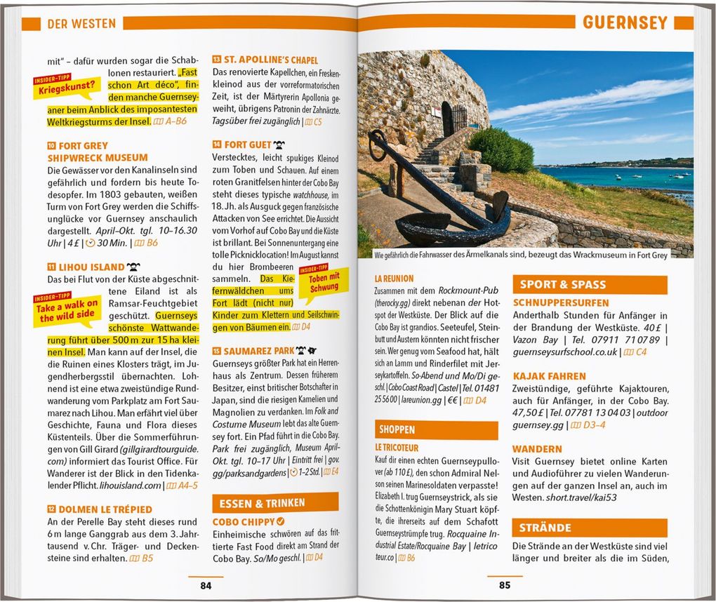 Weitere Ansicht: MARCO POLO Reiseführer Kanalinseln, Jersey, Guernsey, Sark, Herm, Alderney | Martin Müller