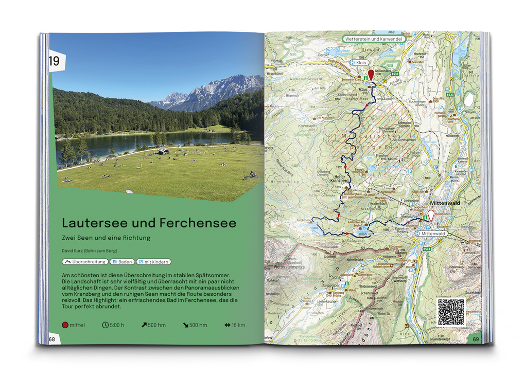 Weitere Ansicht: KOMPASS Öffi Touren Bayerische Alpen