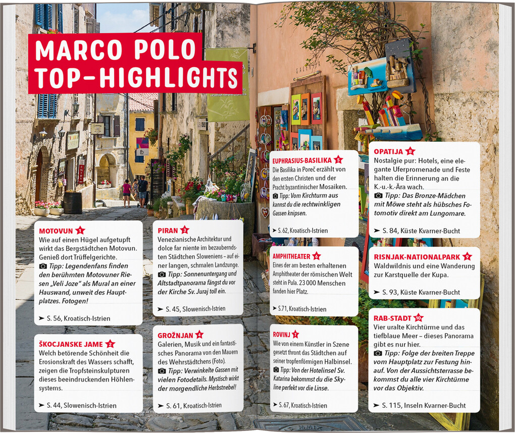 Weitere Ansicht: MARCO POLO Reiseführer Kroatische Küste Istrien, Kvarner | Veronika Wengert, Daniela Schetar