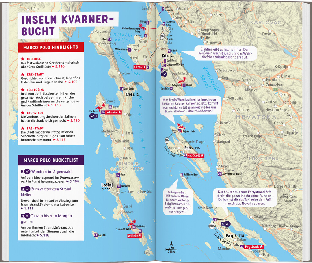 Weitere Ansicht: MARCO POLO Reiseführer Kroatische Küste Istrien, Kvarner | Veronika Wengert, Daniela Schetar