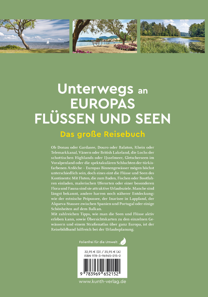 Weitere Ansicht: KUNTH Unterwegs an Europas Flüssen und Seen | KUNTH Verlag