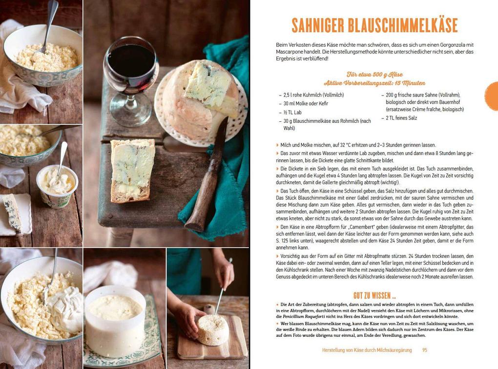 Weitere Ansicht: Köstlicher Käse einfach hausgemacht | Marie Chioca