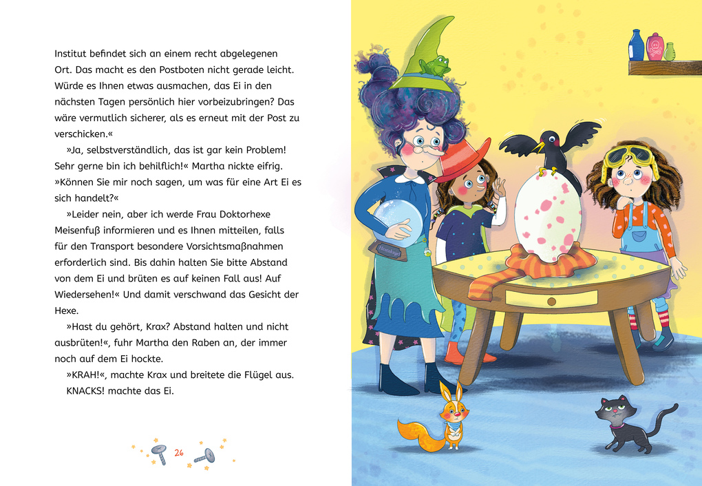 Weitere Ansicht: Henriette Huckepack - Ene, mene, Haferbrei, wer schlüpft da aus dem Frühstücksei? | Andrea Lienesch, Sabine Sauter