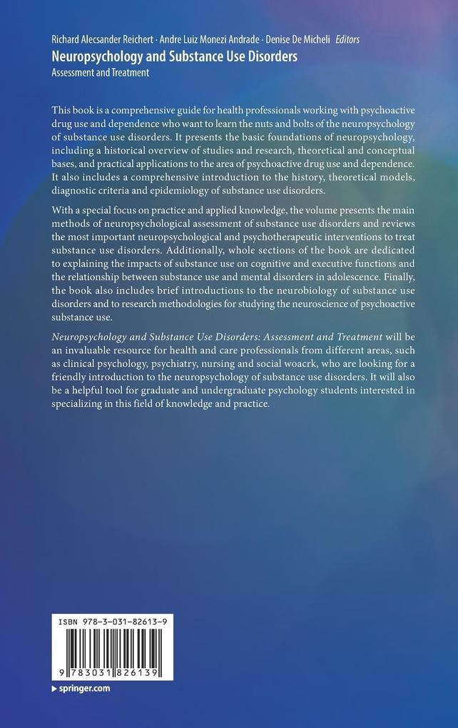 Weitere Ansicht: Neuropsychology and Substance Use Disorders
