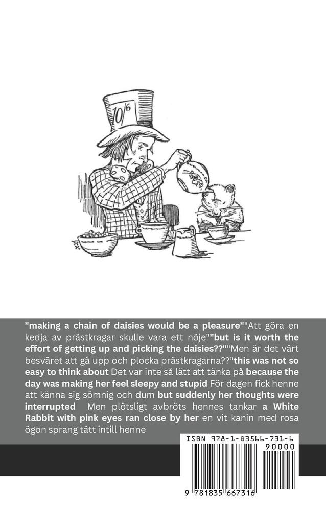 Weitere Ansicht: Alice's Adventures in Wonderland / Alices äventyr i Underlandet | Lewis Carroll