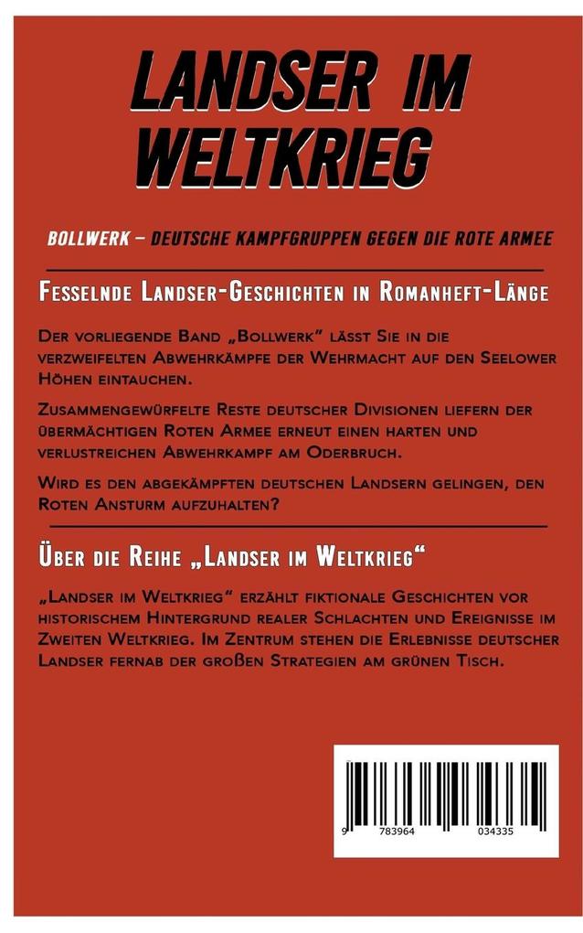 Weitere Ansicht: Landser im Weltkrieg - Bollwerk | Hermann Weinhauer