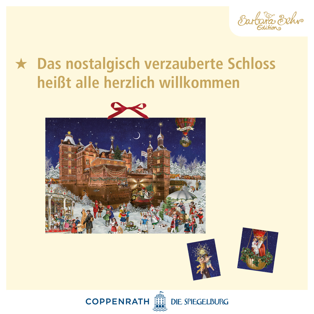 Weitere Ansicht: Wand-Adventskalender - Weihnachtszauber auf dem Schloss