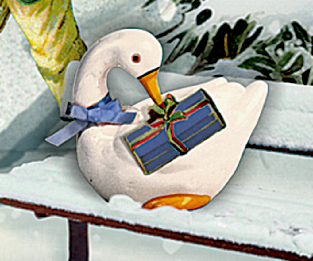 Weitere Ansicht: Wand-Adventskalender - Nostalgischer Lichterbogen