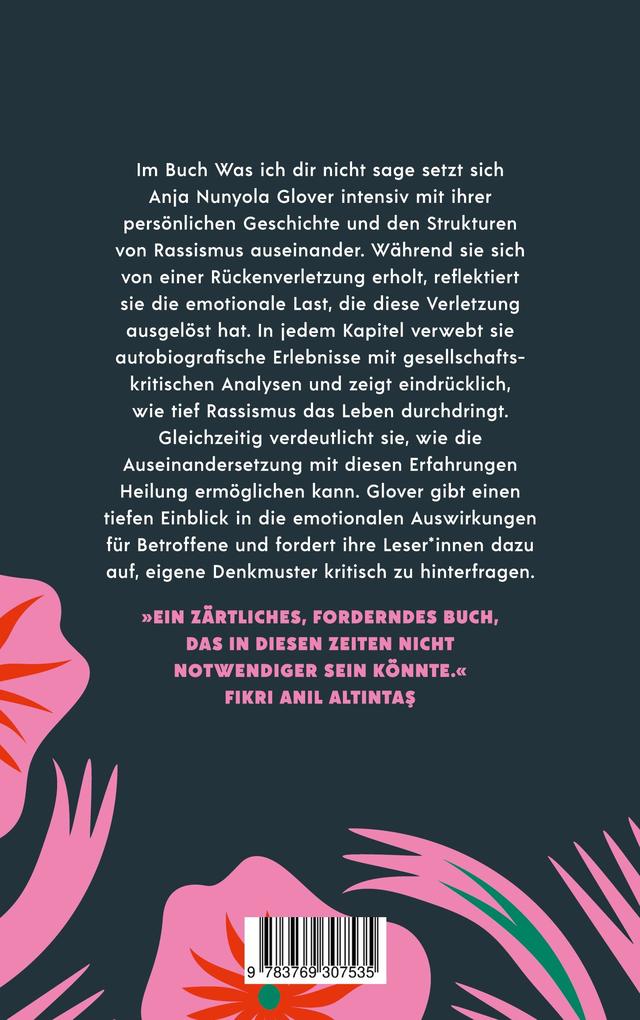 Weitere Ansicht: Was ich dir nicht sage | Anja Nunyola Glover