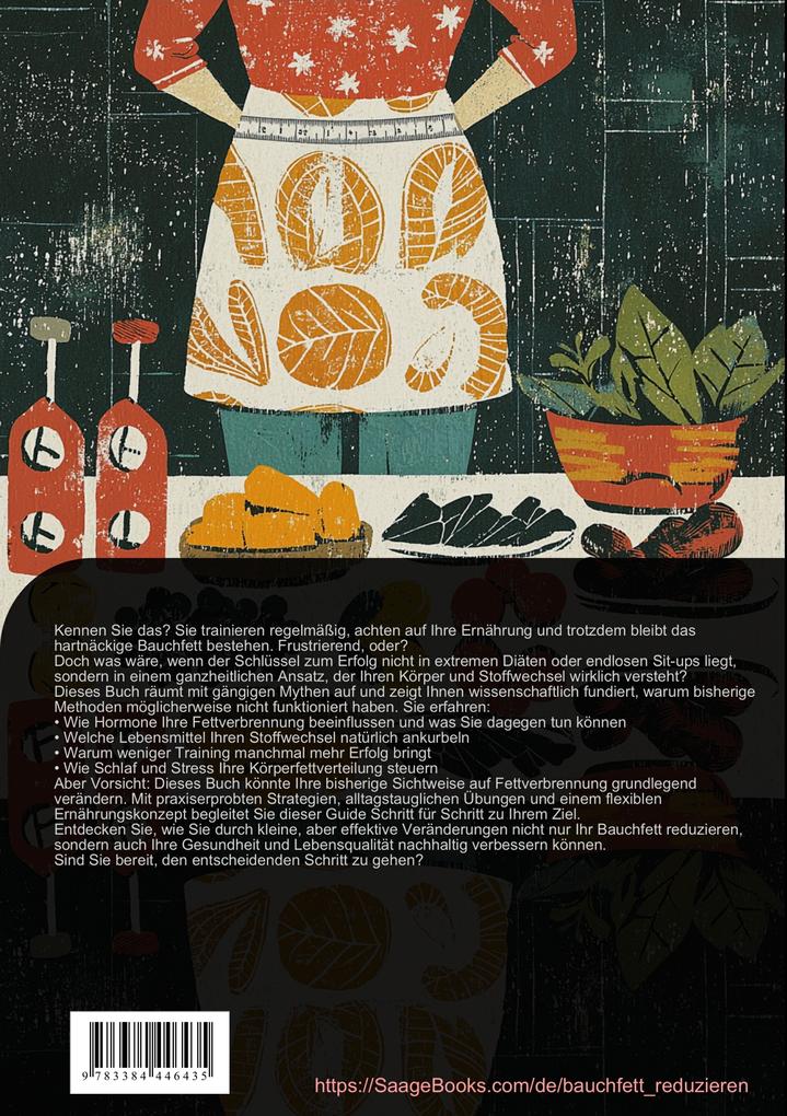 Weitere Ansicht: Bauchfett loswerden: Der effektive Ernährungs- und Bewegungsguide zum Fett verbrennen am Bauch | Artemis Saage
