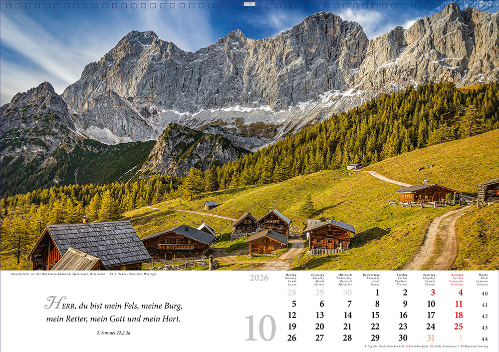 Weitere Ansicht: Lobet, ihr Berge, den Herrn 2026