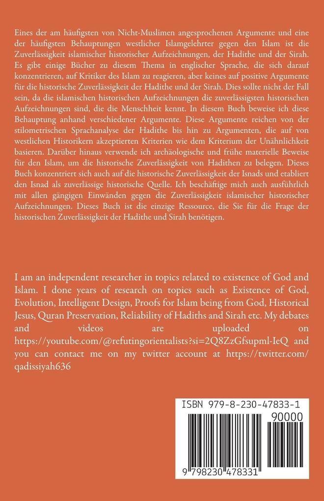 Weitere Ansicht: Sunnitische Hadithe und Sirah | Ammar Adil
