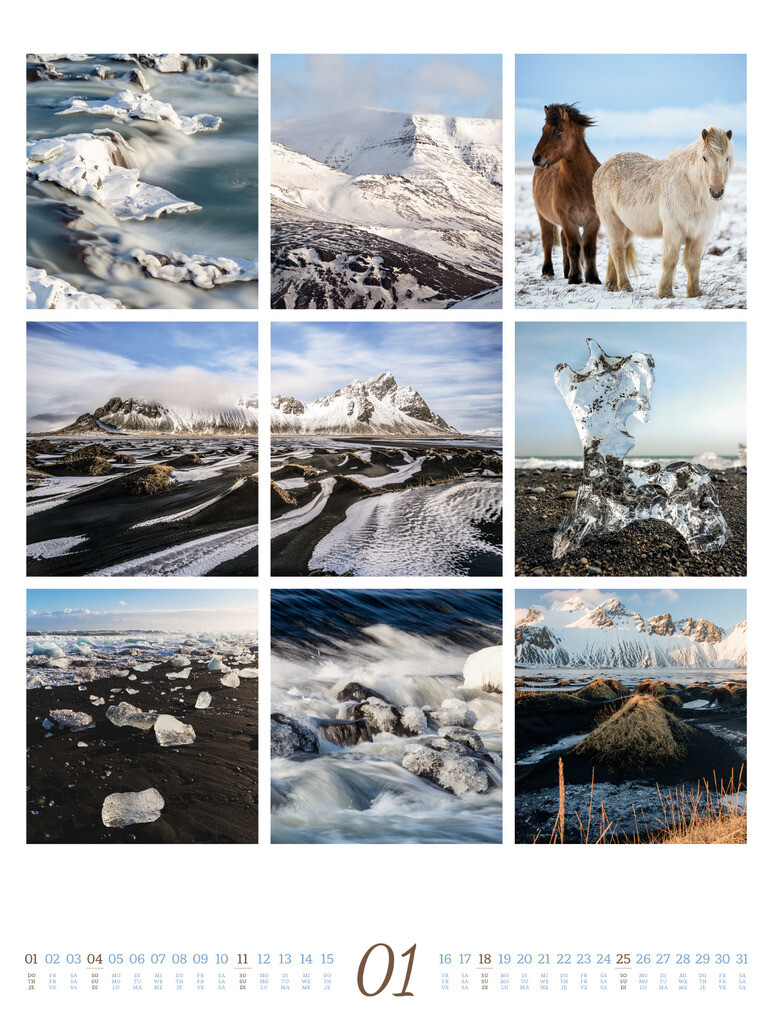 Weitere Ansicht: Inspiration Natur Kalender 2026 | Ackermann Kunstverlag GmbH