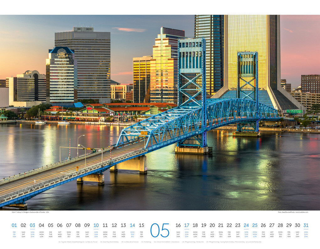 Weitere Ansicht: Brücken Kalender 2026 | Ackermann Kunstverlag GmbH