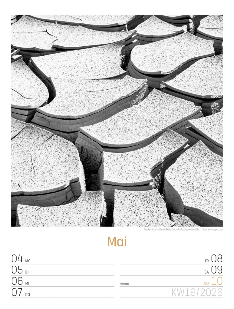 Weitere Ansicht: Silent Nature Wochenplaner Kalender 2026 | Ackermann Kunstverlag GmbH