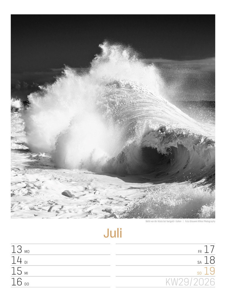 Weitere Ansicht: Silent Nature Wochenplaner Kalender 2026 | Ackermann Kunstverlag GmbH