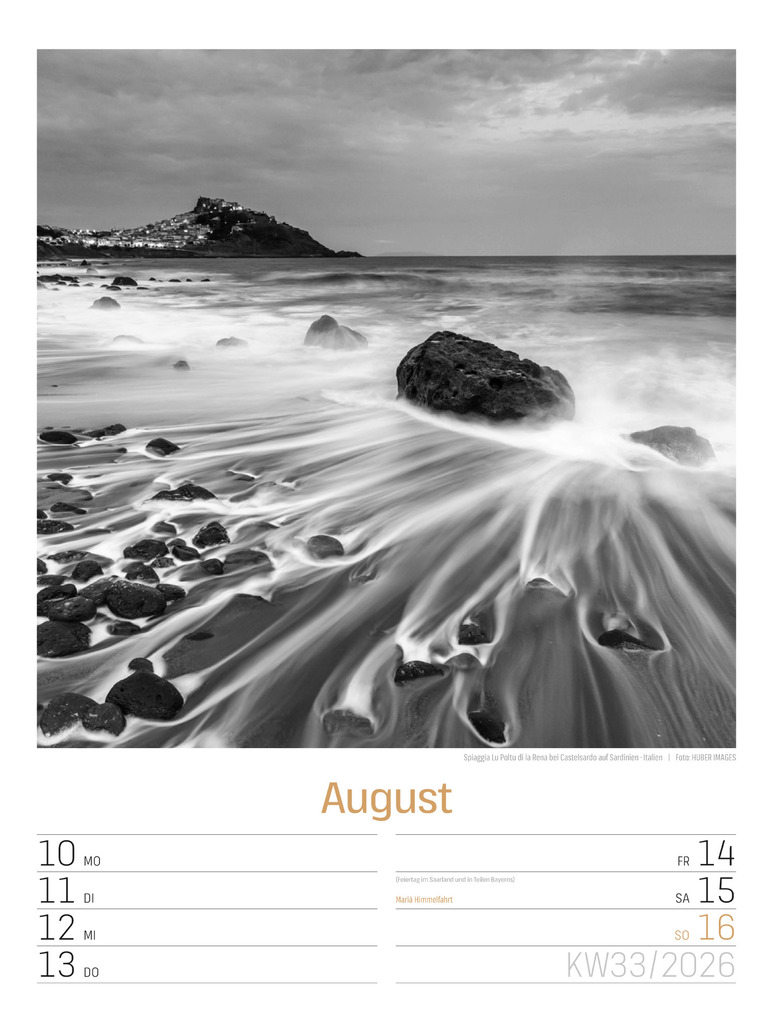 Weitere Ansicht: Silent Nature Wochenplaner Kalender 2026 | Ackermann Kunstverlag GmbH